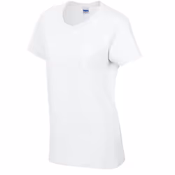 Gildan Womens/Ladies Heavy Cotton T-Shirt - L, White