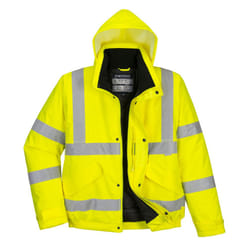 Portwest Unisex Adult Hi-Vis Winter Bomber Jacket - 3XL, Yellow