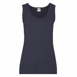 Fruit of the Loom Womens/Ladies Valueweight Lady Fit Vest Top - 10 UK, Deep Navy