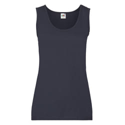 Fruit of the Loom Womens/Ladies Valueweight Lady Fit Vest Top - 10 UK, Deep Navy