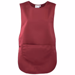 Premier Plain Pocket Tabard - XXL, Burgundy
