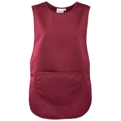 Premier Plain Pocket Tabard - XXL, Burgundy