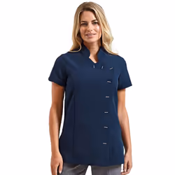 Premier Womens/Ladies Orchid Short-Sleeved Tunic - 22 UK, Navy