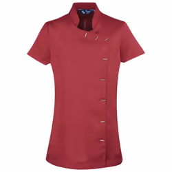 Premier Womens/Ladies Orchid Short-Sleeved Tunic - 10 UK, Burgundy