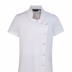 Premier Womens/Ladies Orchid Short-Sleeved Tunic - 8 UK, White