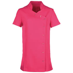 Premier Womens/Ladies Orchid Short-Sleeved Tunic - 18 UK, Hot Pink