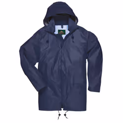 Portwest Unisex Adult Classic Raincoat - L, Navy