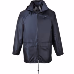 Portwest Unisex Adult Classic Raincoat - L, Navy