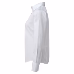 Premier Womens/Ladies Poplin Long-Sleeved Blouse - 8 UK, White