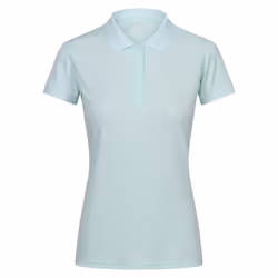 Regatta Womens/Ladies Remex II Marl Active Polo Shirt - 8 UK, Bleached Aqua