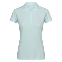 Regatta Womens/Ladies Remex II Marl Active Polo Shirt - 8 UK, Bleached Aqua