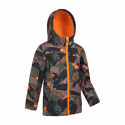 Mountain Warehouse Childrens/Kids Exodus II Camo Water Resistant Soft Shell Jacket - 13 Years, Dark Khaki