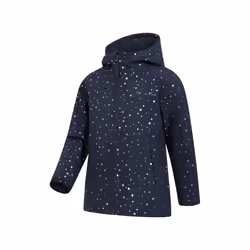 Mountain Warehouse Childrens/Kids Exodus II Star Water Resistant Soft Shell Jacket - 11-12 Years, Iridescent
