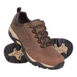 Mountain Warehouse Mens Pioneer Extreme II Crazy Horse Leather Waterproof Walking Shoes - 8 UK, Brown