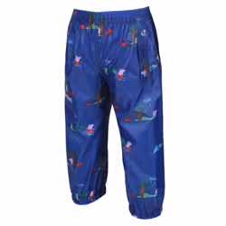 Regatta Childrens/Kids Peppa Pig Waterproof Trousers - 12-18 Months, New Royal