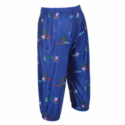 Regatta Childrens/Kids Peppa Pig Waterproof Trousers - 12-18 Months, New Royal