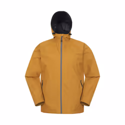 Mountain Warehouse Mens Summit Extreme Waterproof 2.5 Layer Jacket - L, Mustard