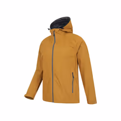 Mountain Warehouse Mens Summit Extreme Waterproof 2.5 Layer Jacket - L, Mustard