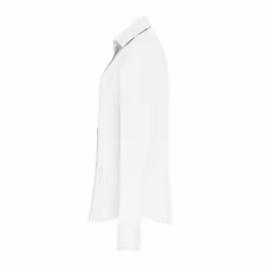 Premier Womens/Ladies Poplin Stretch Long-Sleeved Shirt - 12 UK, White