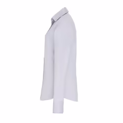Premier Womens/Ladies Poplin Stretch Long-Sleeved Shirt - 12 UK, Silver
