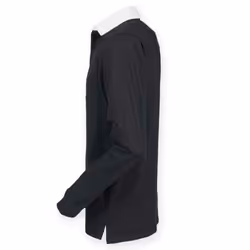 Front Row Mens Premium Rugby Shirt - 3XL, Black