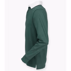 Front Row Mens Premium Rugby Shirt - L, Bottle Green