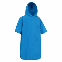 Mountain Warehouse Childrens/Kids Driftwood Hooded Towel - S, Blue