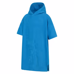 Mountain Warehouse Childrens/Kids Driftwood Hooded Towel - S, Blue