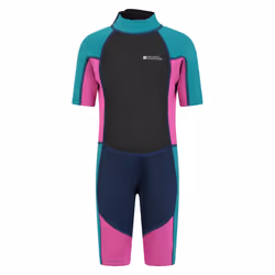 Mountain Warehouse Childrens/Kids Contrast Panel Wetsuit - 9-10 Years, Grape