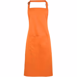 Premier Unisex Adult Colours Pocket Full Apron - One Size, Terracotta
