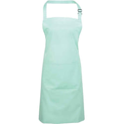 Premier Unisex Adult Colours Pocket Full Apron - One Size, Aqua
