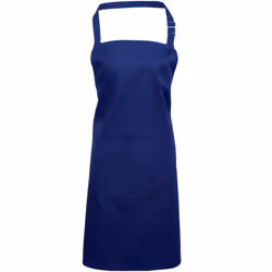 Premier Unisex Adult Colours Pocket Full Apron - One Size, Royal Blue