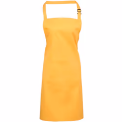 Premier Unisex Adult Colours Pocket Full Apron - One Size, Sunflower