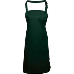 Premier Unisex Adult Colours Pocket Full Apron - One Size, Bottle Green