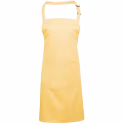 Premier Unisex Adult Colours Pocket Full Apron - One Size, Lemon