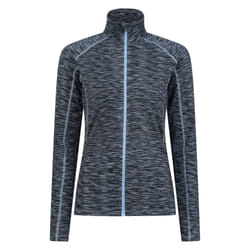 Mountain Warehouse Womens/Ladies Bend & Stretch Full Zip Midlayer - 14 UK, Dark Blue