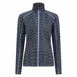 Mountain Warehouse Womens/Ladies Bend & Stretch Full Zip Midlayer - 16 UK, Dark Blue