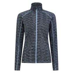 Mountain Warehouse Womens/Ladies Bend & Stretch Full Zip Midlayer - 16 UK, Dark Blue
