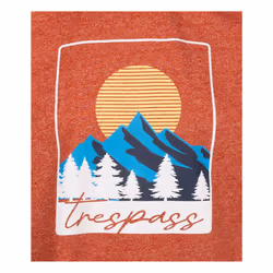 Trespass Mens Idukki T-Shirt - M, Burnt Orange
