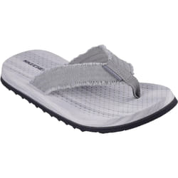 Skechers Mens Tantric Fritz Flip Flops - 9 UK, Grey