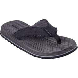 Skechers Mens Tantric Fritz Flip Flops - 11 UK, Black