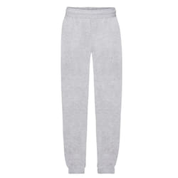 Fruit of the Loom Childrens/Kids Classic Elasticated Cuff Jogging Bottoms - 12-13 Years, Heather Grey