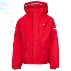 Trespass Childrens/Kids Bluster Waterproof Jacket - 3-4 Years, Red