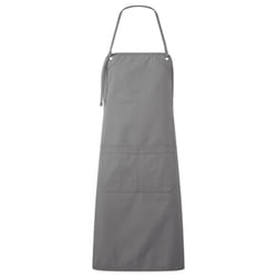 Premier Unisex Adult Artisan's Choice Canvas Double Pocket Apron - One Size, Dark Grey