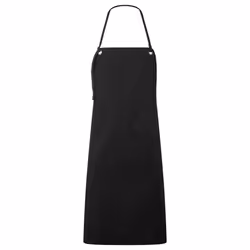 Premier Unisex Adult Artisan's Choice Canvas Double Pocket Apron - One Size, Black