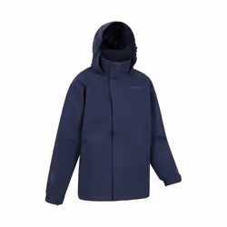 Mountain Warehouse Childrens/Kids Solar Waterproof Jacket - 11-12 Years, Navy