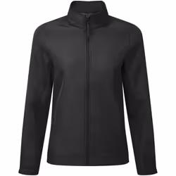 Premier Womens/Ladies Windchecker Soft Shell Jacket - 3XL, Black