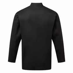 Premier Mens Essential Long-Sleeved Chef Jacket - 3XL, Black