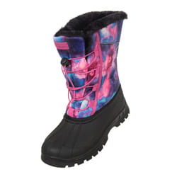 Mountain Warehouse Childrens/Kids Whistler Adaptive Stars Snow Boots - 3 UK, Dark Purple