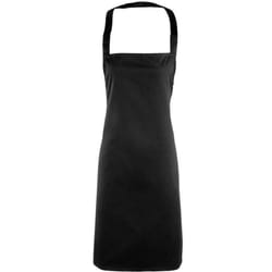Premier Unisex Adult Premier Essential Full Apron - One Size, Black